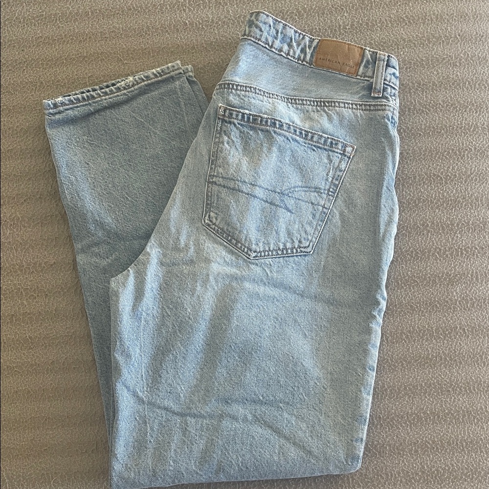 American Eagle Outfitters Light Blue Straight Jeans